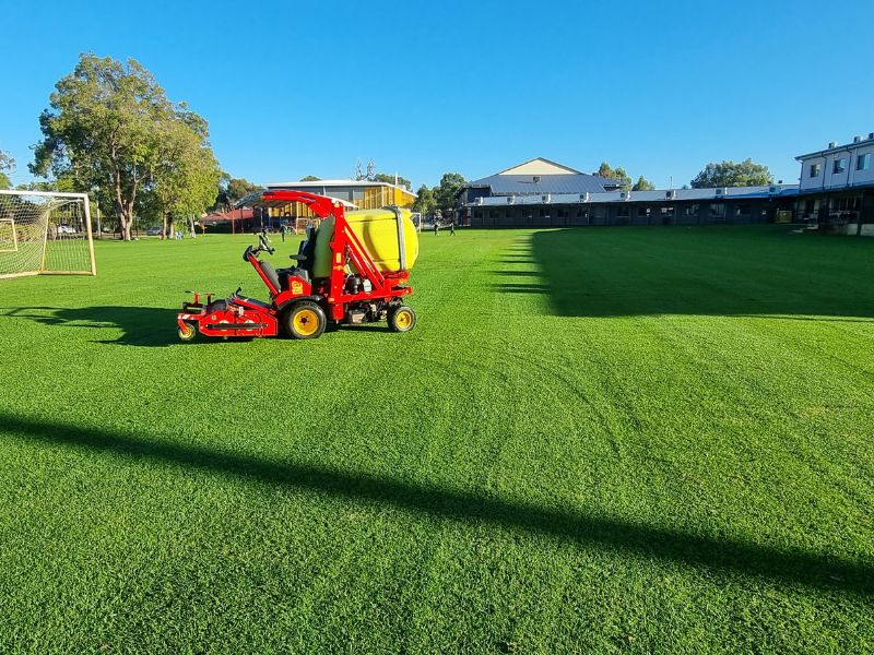 School grounds and sports field turf maintenance in Perth